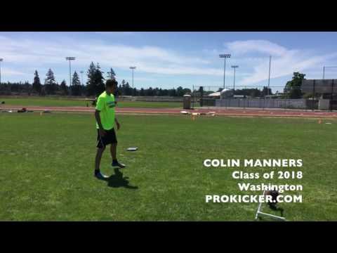 Video of Colin Manners, Prokicker.com Kicker, Class of 2018, Prokicker.com