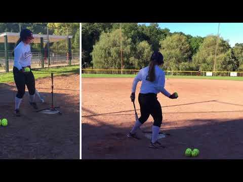 Video of Juliana Nacinovich - 2019 - 1st Base (3B/OF) Skills Video from Sunday October 1st