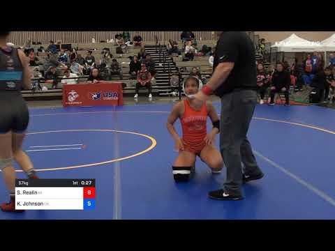 Video of 2019 Womens Nationals And World Team Trials - 57 Kg Quarterfinal Skye Realin Team Hawaii Vs Kearanie Johnson Team Oklahoma