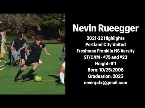 Video of Nevin Rueegger Highlights 21/22