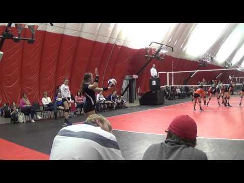 Video of Jessica Weber #17 Fusion Volleyball Feb 2016 Highlights
