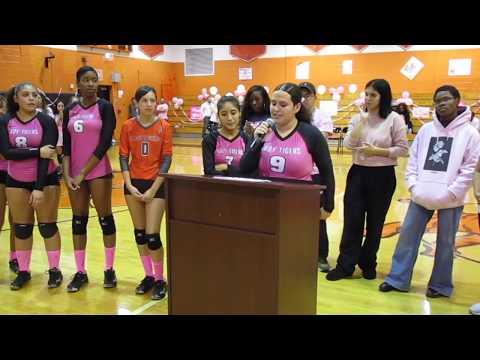 Video of Pink out 2019