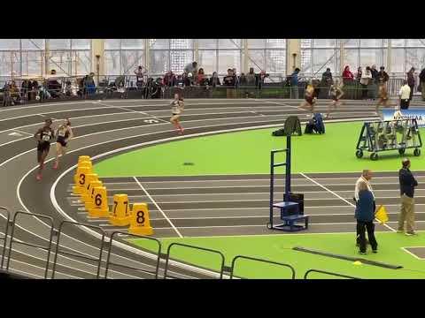 Video of Kayleigh Jamieson runs a PR of 1:37.59 at the NYSPHSAA Indoor Track and Field Championships