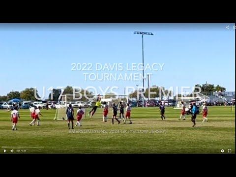 Video of Emerson Lyons - Davis Legacy Tournament 2022