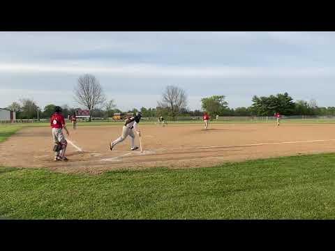 Video of RBI single to right