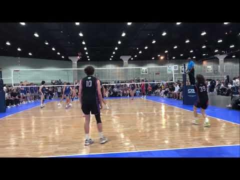 Video of Drake Shallahamer - Opposite - 2024 - AAU Nationals - United VC