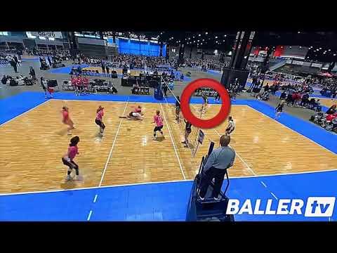 Video of Windy City Sample: #1, black jersey setter & occasional hitter