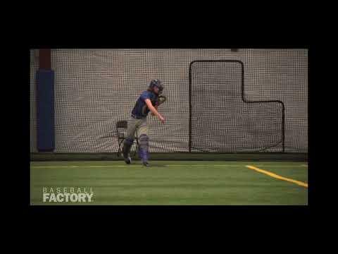 Video of Chris Salmon 2024 catcher- Baseball factory 12/12/21
