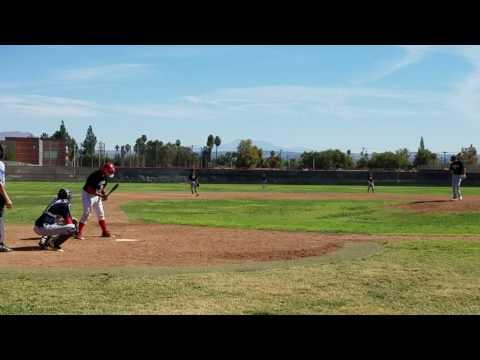 Video of Dominic Lozano Game Pitching 10/22/16