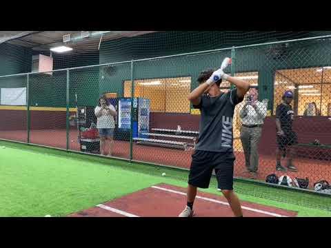 Video of left batting