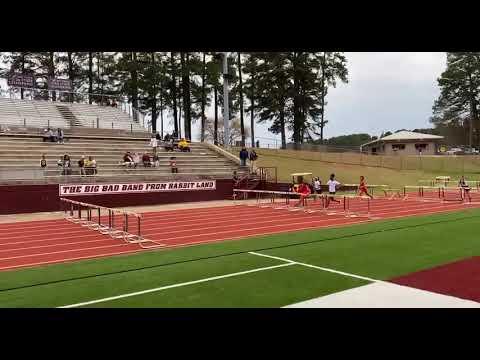 Video of 11th grade 100m hurdles 