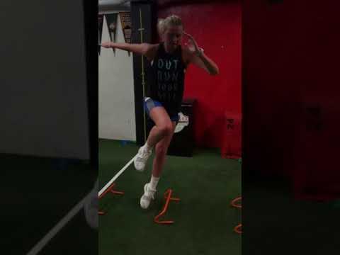 Video of Performance Training/Aug 2020- Carlie Vick-  6'2"- Class of 2022