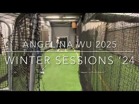 Video of Angelina Wu (2025) Winter Hitting Sessions