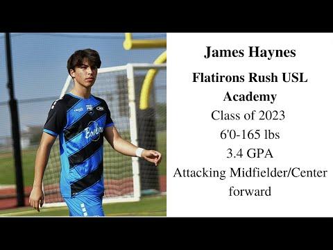 Video of James Haynes USL Academy Highlights