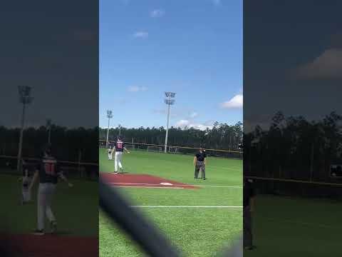 Video of Routine Ground Ball at Second