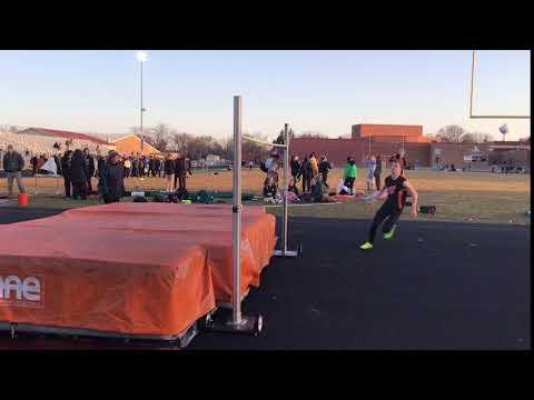 Video of Max Herkert High Jump at Verona 4/2/2019