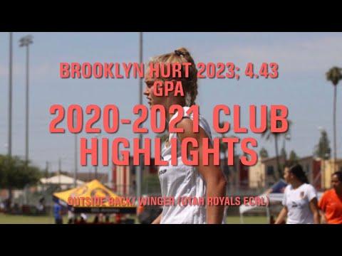 Video of Brooklyn Hurt - 2020-21 Club Highlights (2023)