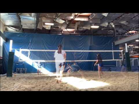 Video of Beach Volleyball Scrimmage November 2021