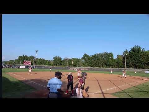 Video of Double to right center - full at bat