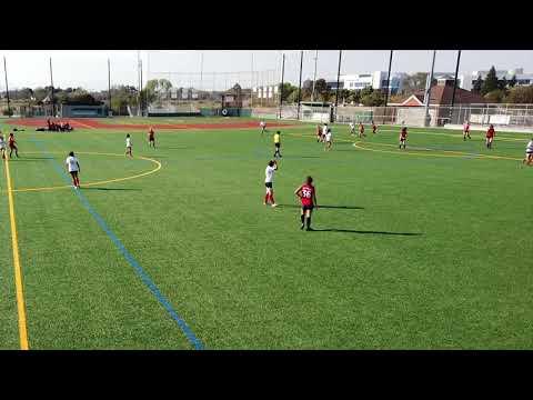 Video of Courtney Chen, 2022; Midfielder; Game footage, August-September 2021