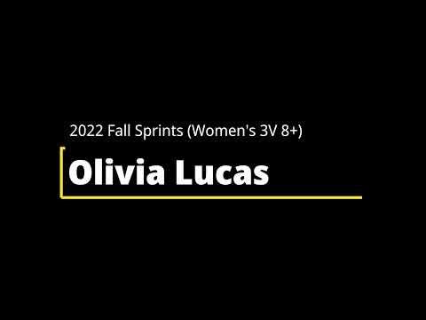 Video of Coxswain recording at 2022 Fall Sprints (Women’s 3V 8+)
