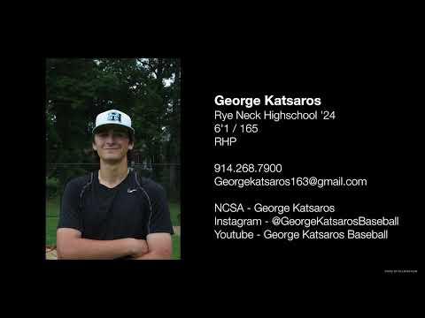 Video of George Katsaros Baseball Highlight Reel RHP