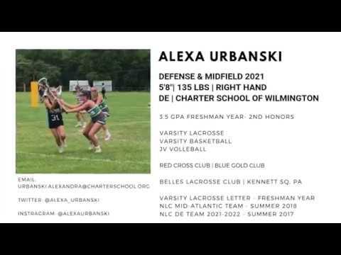 Video of Alexa Urbanski '2021 Summer 2018 Highlight Video