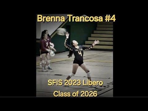 Video of Brenna Trancosa Libero #4 Class of 2026