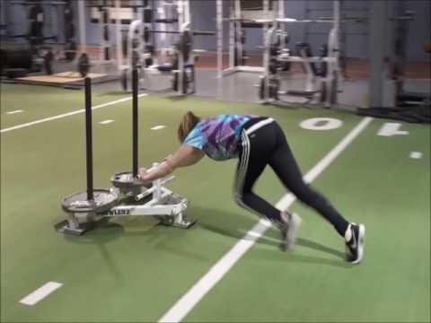 Video of Mackenzie Ringer - Strength and Agility Training Video #2 with Lemar Marshall