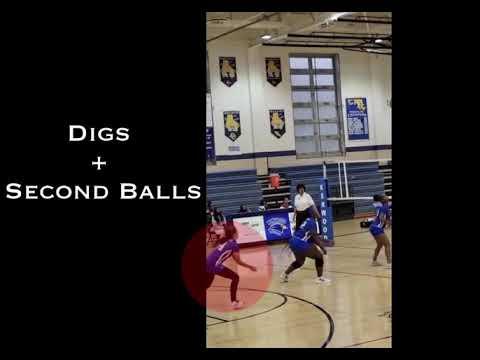 Video of Ashley Bulnes-Ramos 2025 Defensive Specialist High School Season