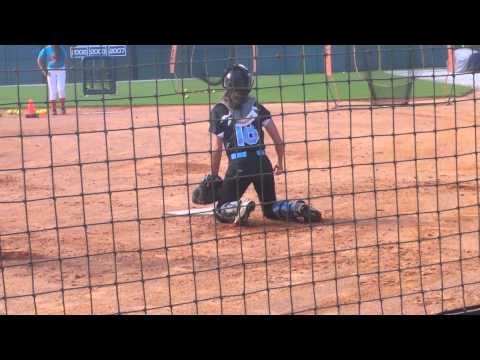 Video of Kylie Richardson catching skills