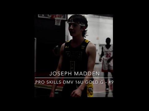 Video of | Joseph Madden ‘24 - Pro Skills DMV 16u Gold | 2022 AAU Summer Season Highlights | Guard #9 |