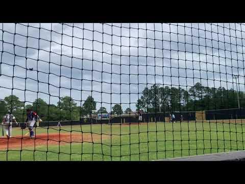 Video of 6/4/21 UBO Florabama Scout 16U Mobile, AL: throws runner out at 2B