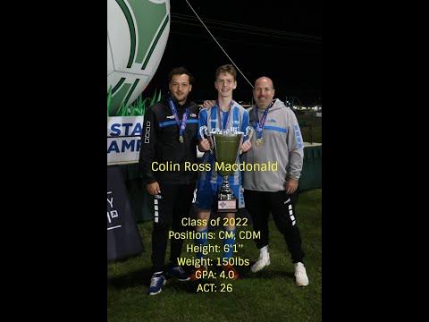 Video of Colin Macdonald - Highlight Reel