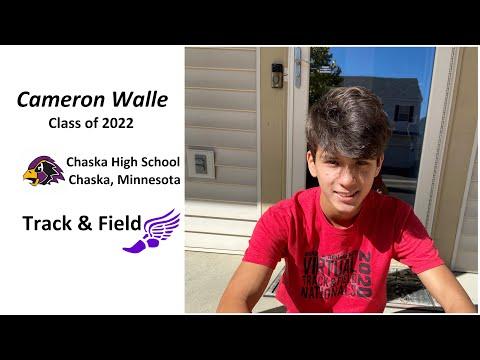 Video of Cameron Walle- Track & Field Highlights, Chaska High School '22