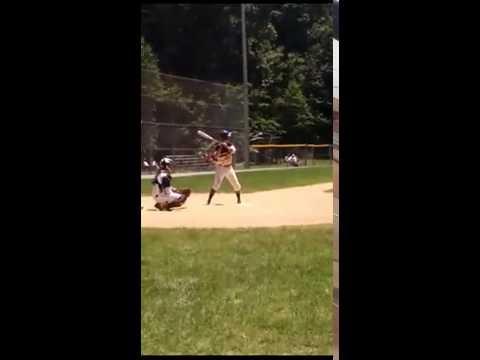 Video of Double off the fence at St. Joseph. 86 MPH FB