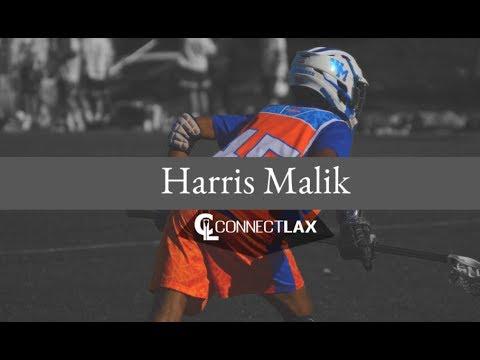 Video of Harris Malik Mid-Atlantic Showcase Lacrosse Highlights | MD 2018 | LSM