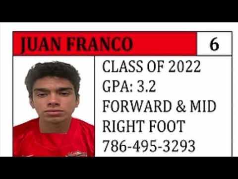 Video of Juan Franco Class of 2022 Highlights #2