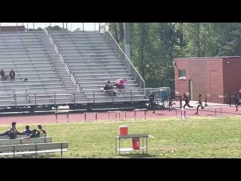 Video of Conference Meet 200M Dash 22.13
