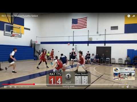 Video of #21 Luke Barnes 2023 Point Guard - Mass Select U17