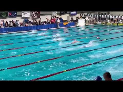 Video of 100 meter Butterfly 1:00.56