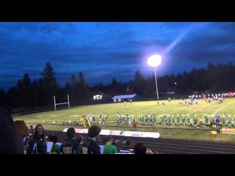 Video of 59 yard Punt vs Lewiston 9-6-13