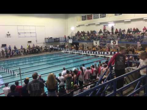 Video of WI state short course 100 Free finals 2017