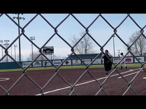 Video of Hit to Left Center