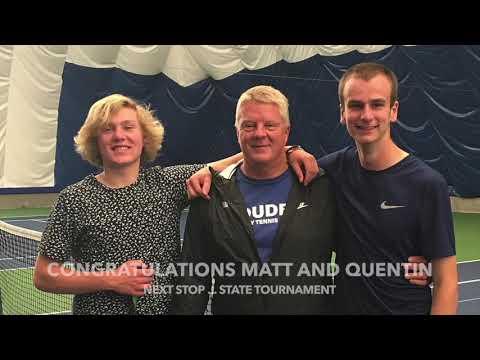 Video of Quentin Nigbur Junior Year - Varsity Tennis & State