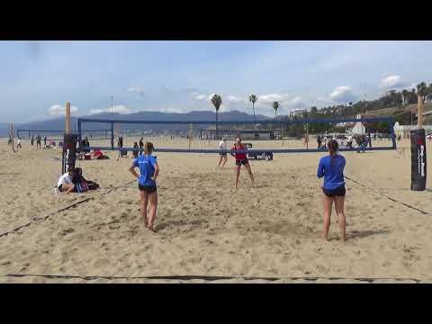 Video of BVNE Tournament Beach VB California