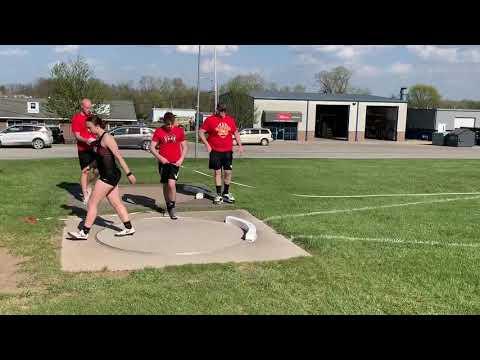 Video of 4/29/21 Shot Put PR - 37-10.00