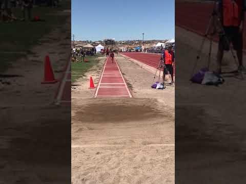 Video of 2018 USATF Long Jump