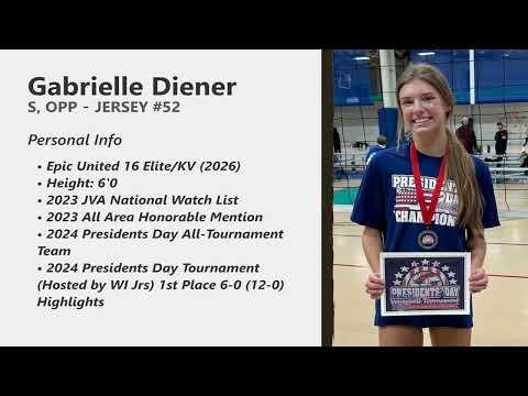 Video of 2024 Presidents Day (Hosted by WI Jrs) 16U 1st Place