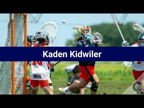 Video of Kaden Kidwiler Lacrosse Highlights | MD 2024 | Att